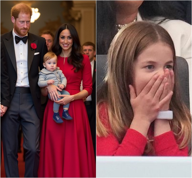 Breaking News: Princess Charlotte Was Stunned When She Saw Prince Harry 